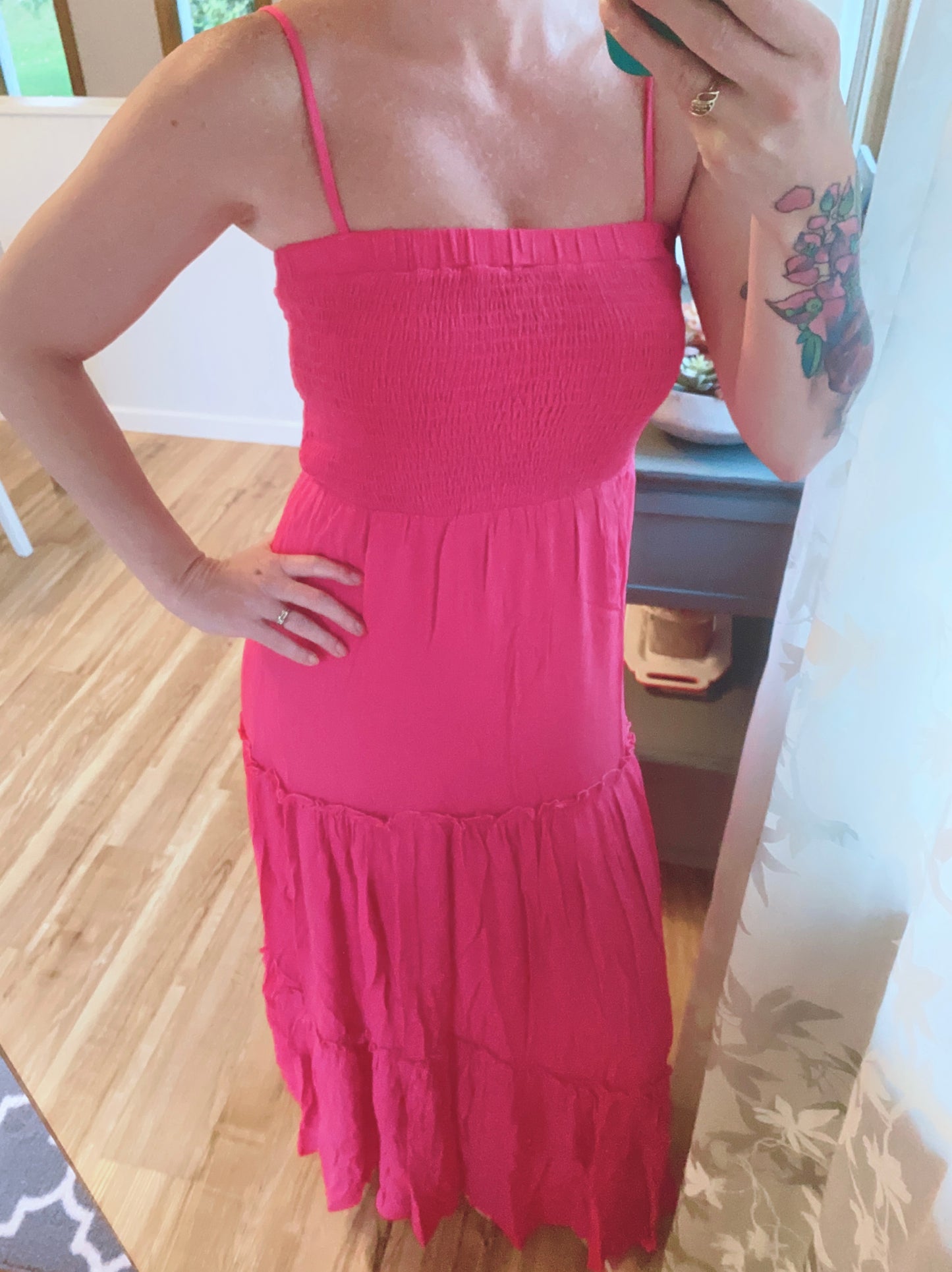 Summer Lovin’ Fuchsia Maxi