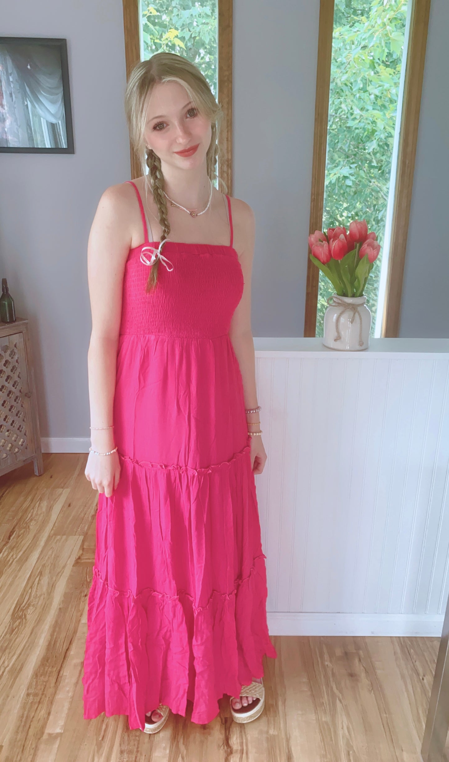 Summer Lovin’ Fuchsia Maxi