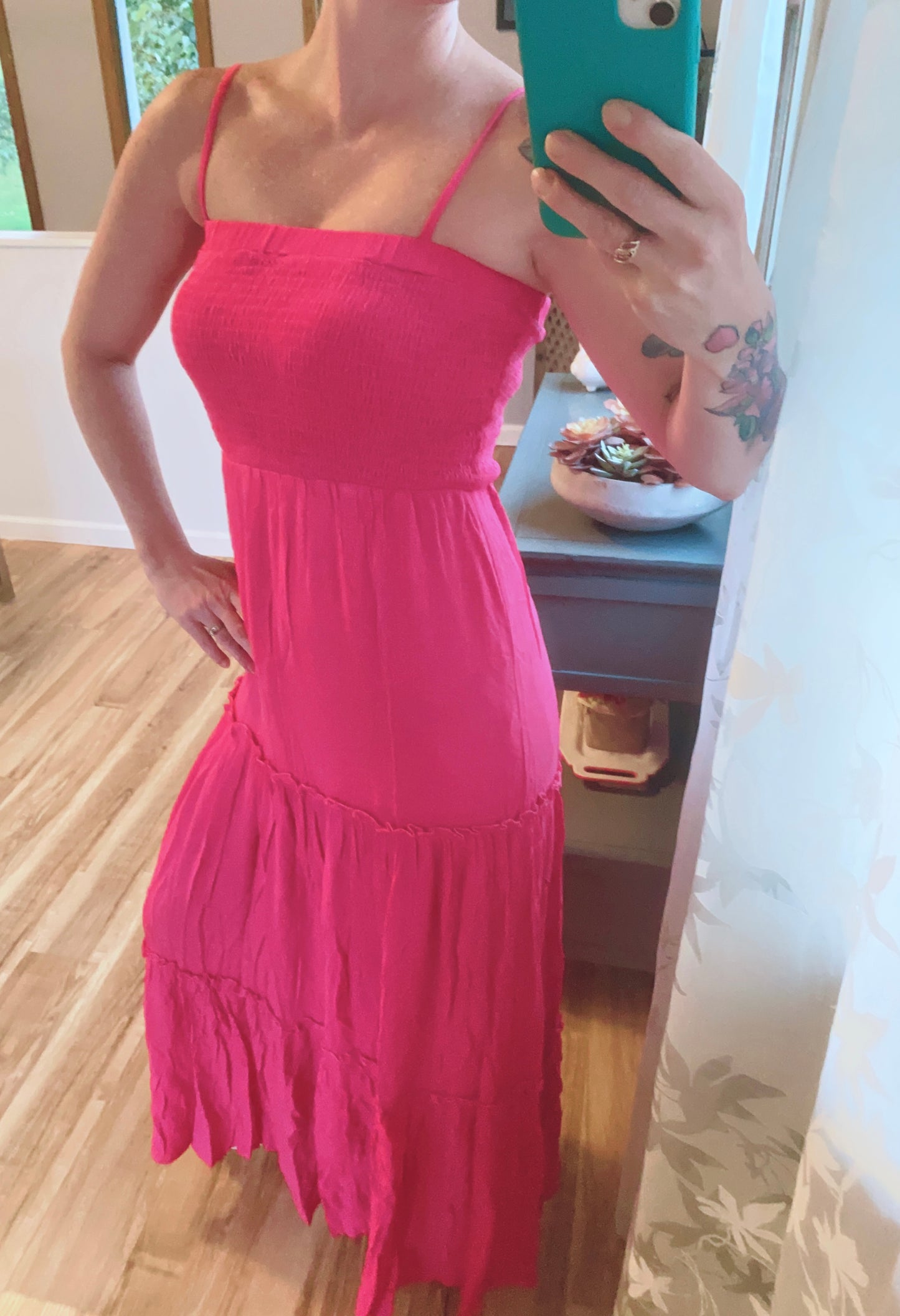 Summer Lovin’ Fuchsia Maxi