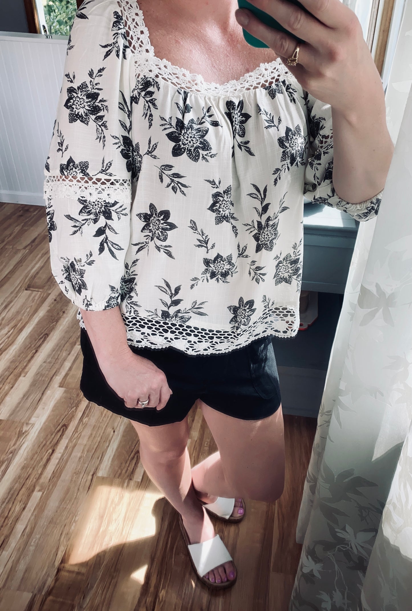 Alaina Floral Top