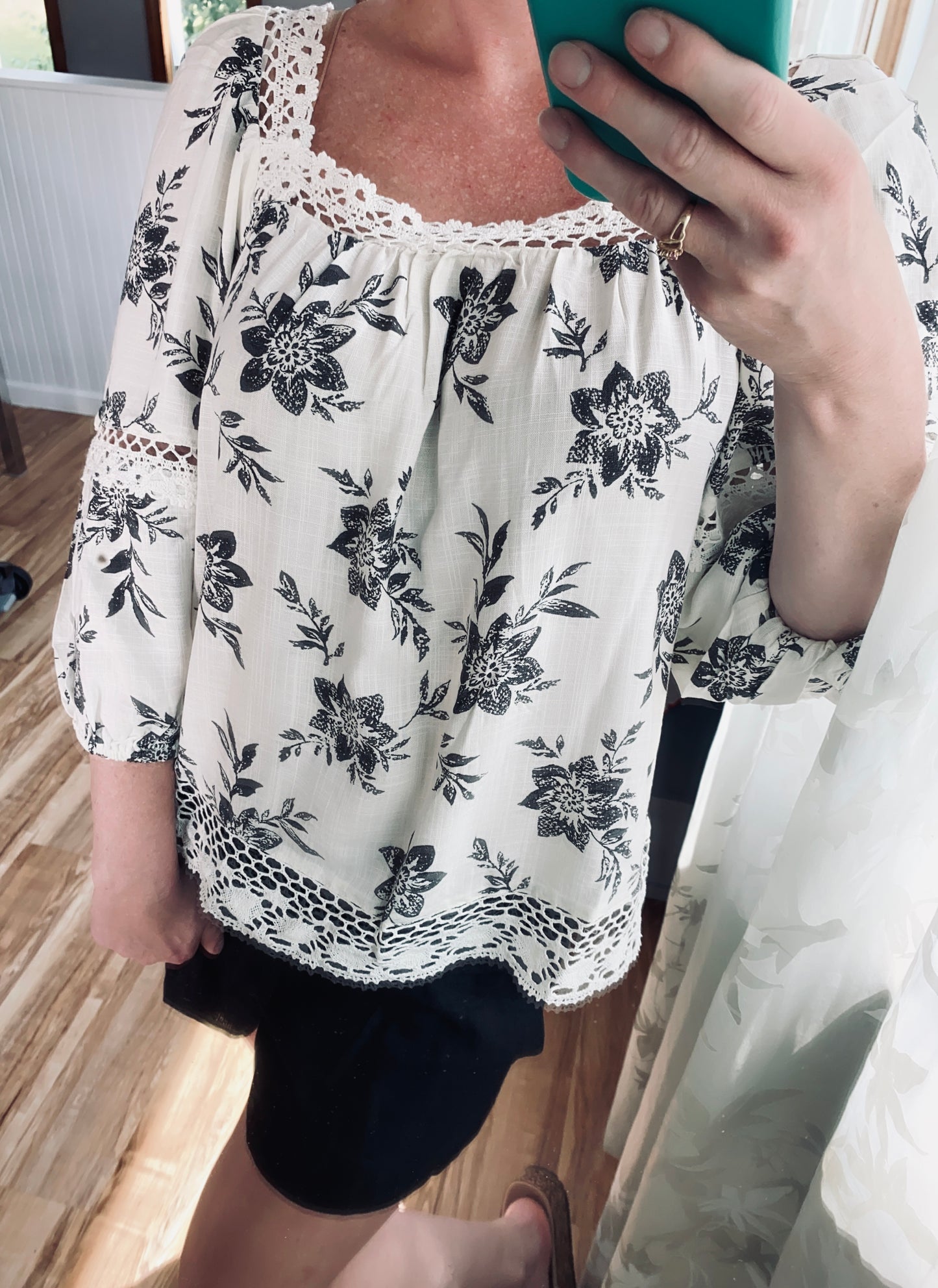 Alaina Floral Top