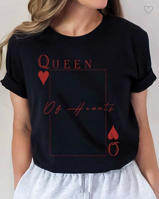 Queen of Hearts Graphic Tee