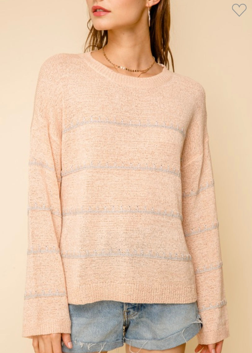 Coral Lightweight Sweater