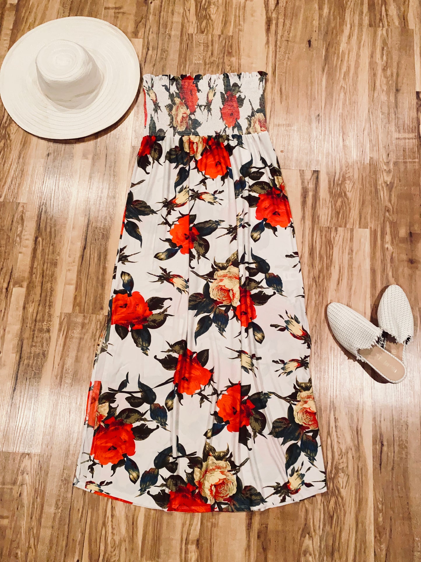 Ophelia Floral Maxi Dress