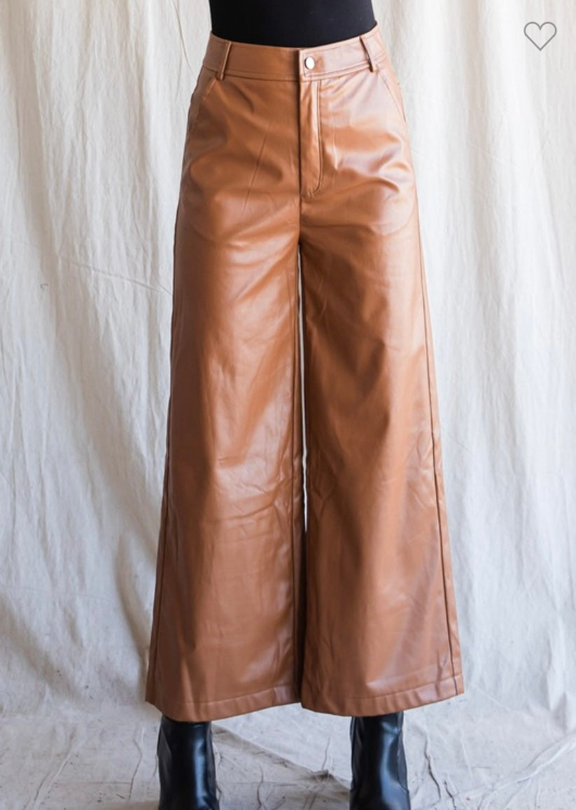 Russet Wide Leg Pants