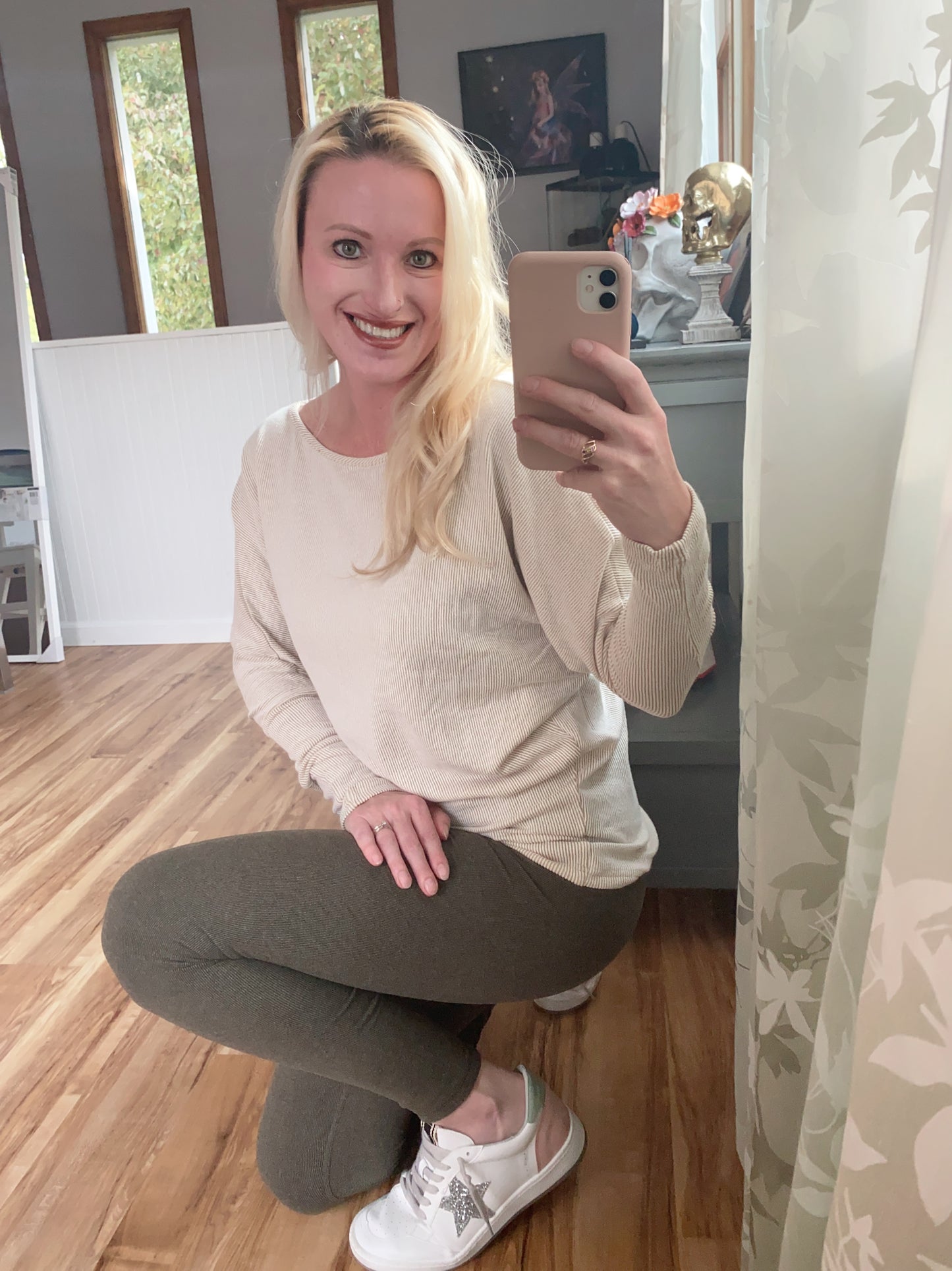 Everyday Dolman Top in Taupe