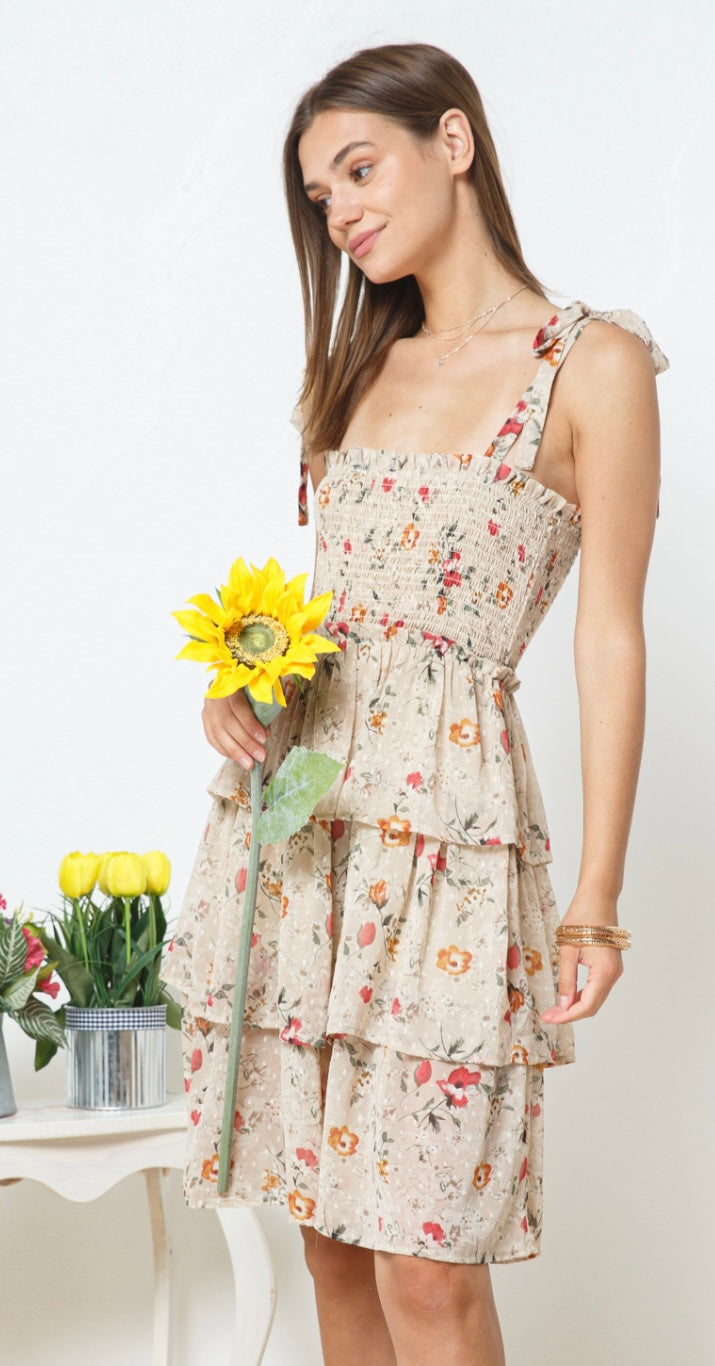 Sarah Floral Dress