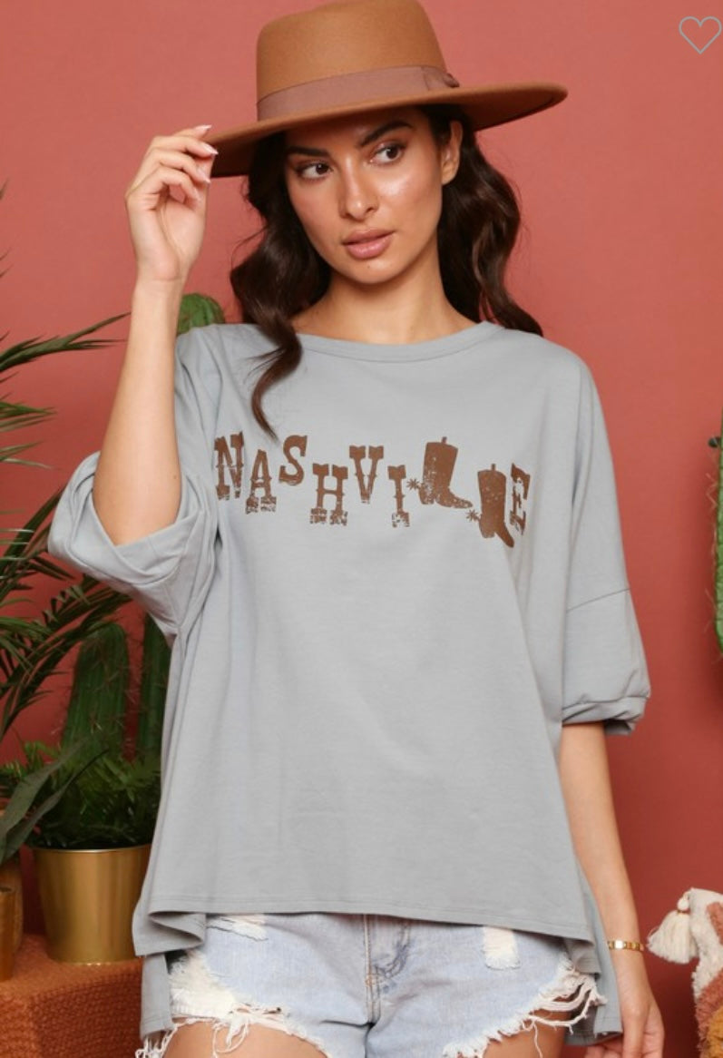 Nashville Graphic Top